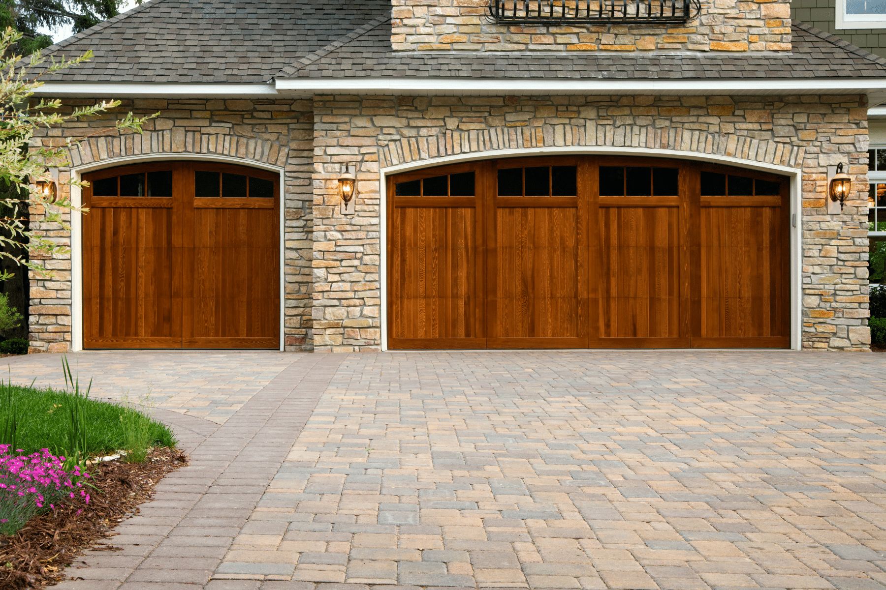 Driveway Paver Installation Garage Pup Pavers and Turf Florida