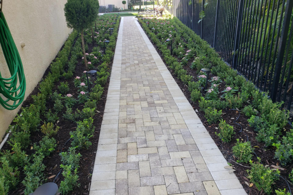 Paver Contractor Walkway Florida PUP Pavers Turf