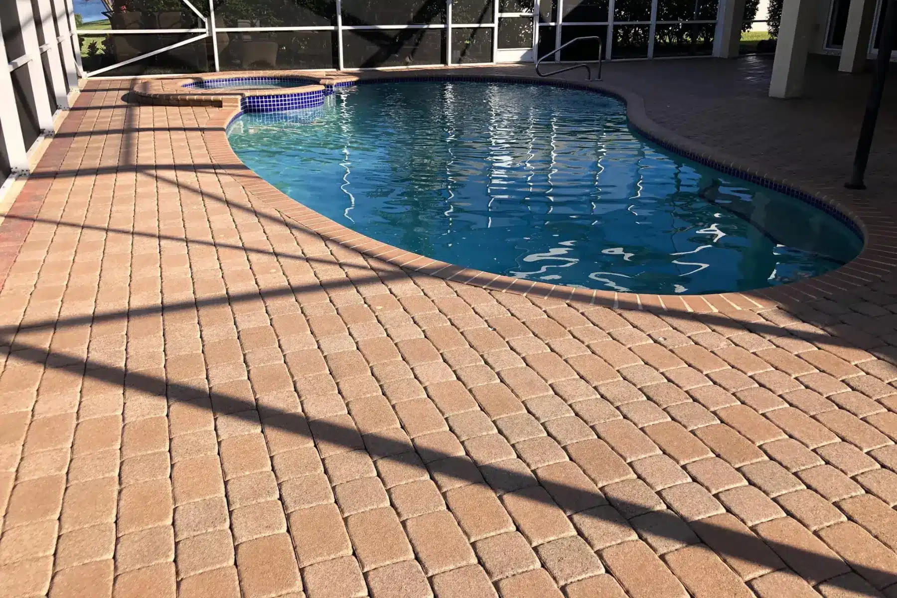 Brick Paver Services Pool Jacuzzi Pup Pavers and Turf Florida