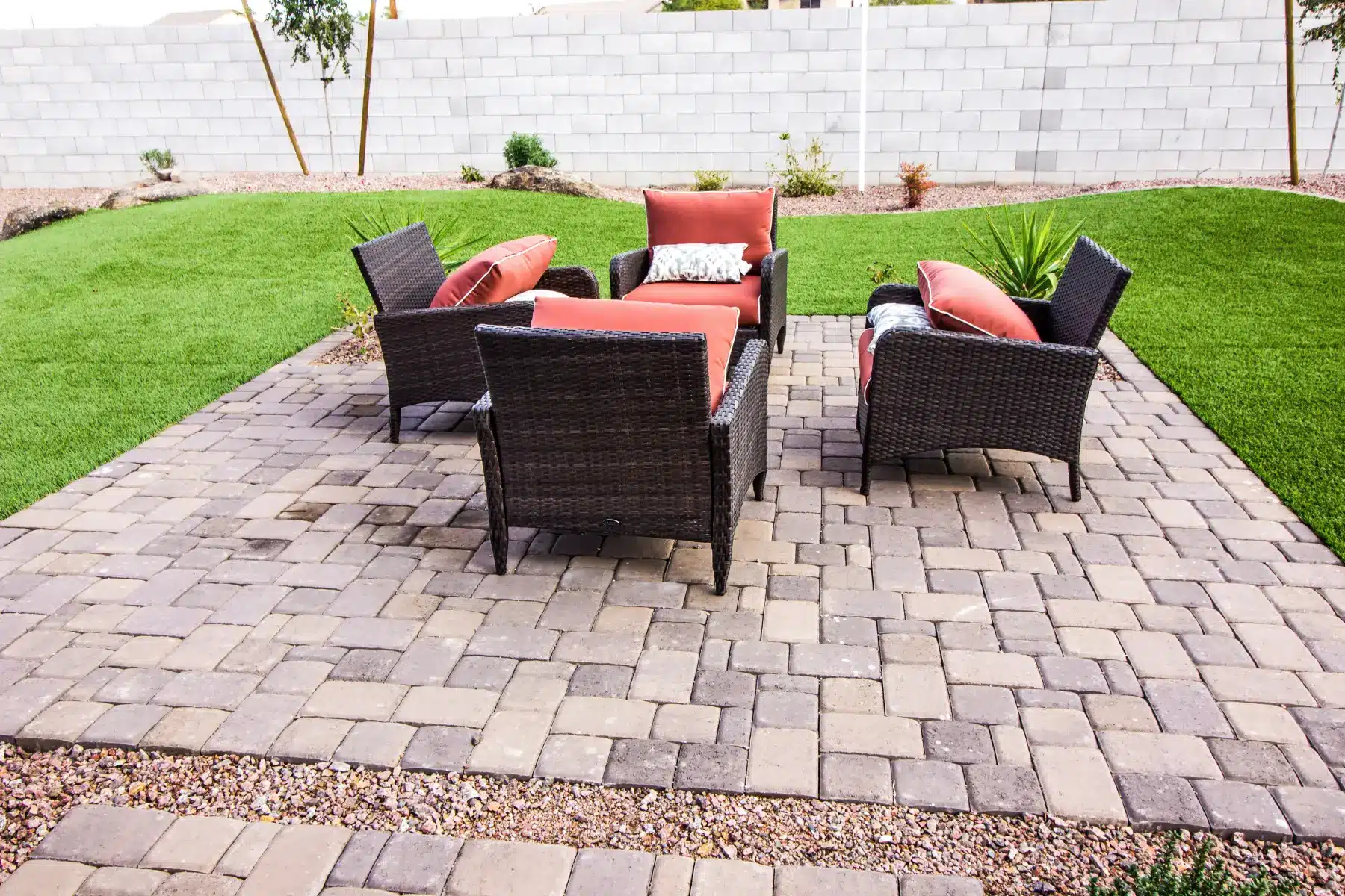 Paver Patios Lounge Pup Pavers and Turf Florida