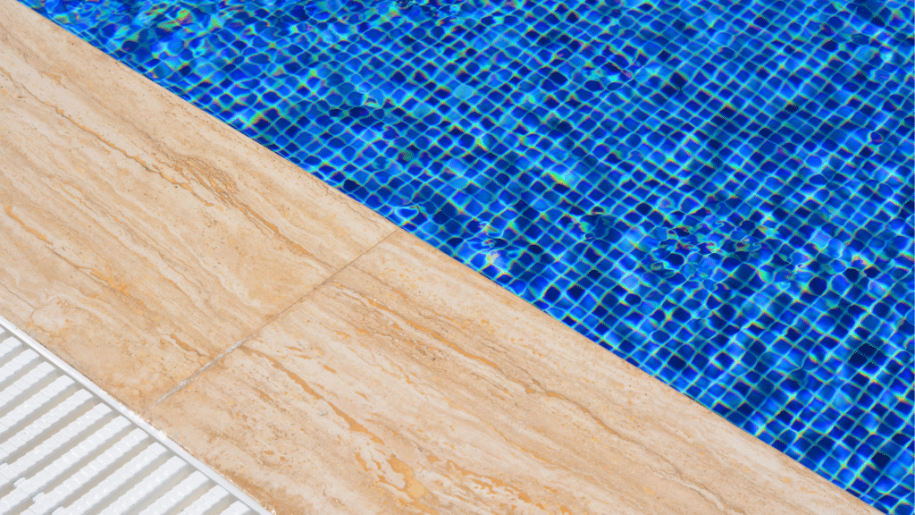PUP Pavers Travertine Poolside Pavement