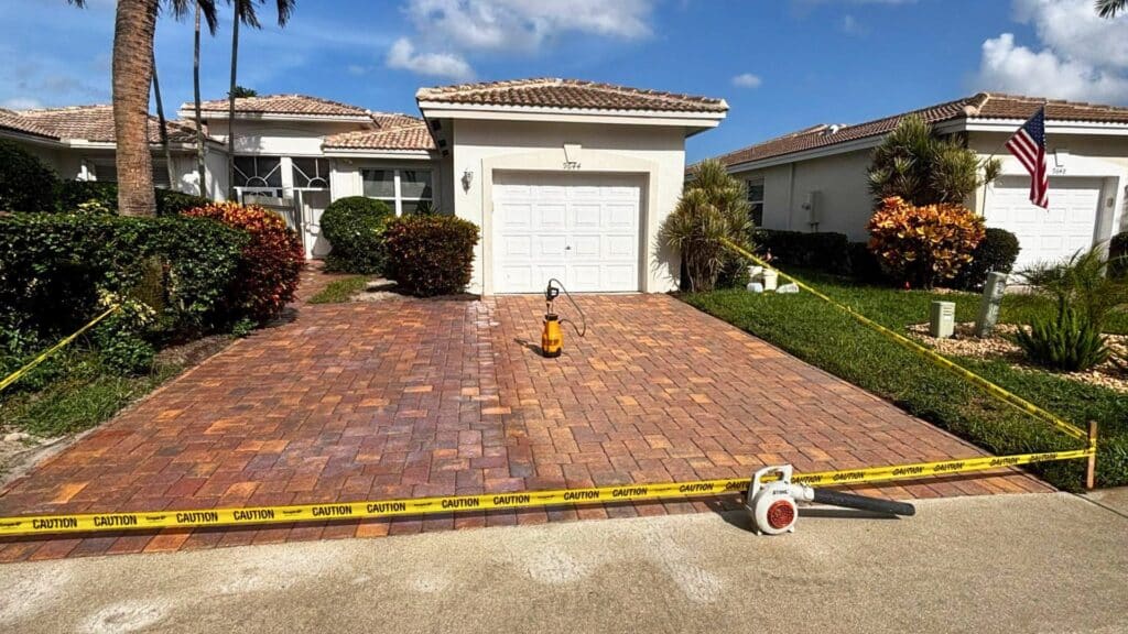 HOA Rules for Paver Driveways in Palm Beach County Professional Paver Install & Seal Project Pup Pavers and Turf Florida